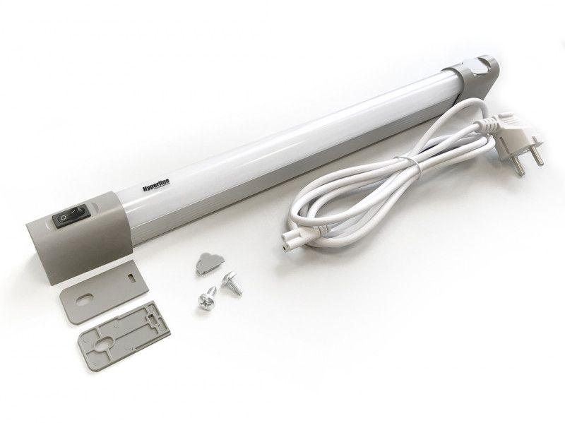 Панель осветительная TL19-LED-10W-EU 485х31х48мм 19 дюйм LED 10Вт 110/220В 19дюйм+ магнитное крепление 2м евровилка H...