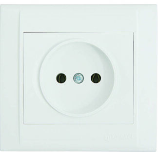 Розетка СП Defne 16А IP20 без заземл. бел. Makel 42001022