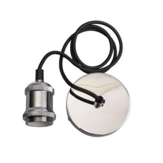 Патрон с проводом RETRO PLC 01 E27 230V/1M Electrosilvering Pro JazzWay 5015951