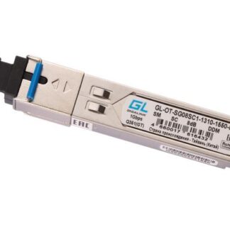Модуль SFP WDM 1.25Гбит/с одно волокно SM SC Tx:1310/Rx:1550 нм DDM 8 дБ (до 3км) NIKOMAX GL-OT-SG08SC1-1310-1550-D