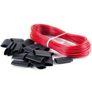 Комплект крепежа в водосточную трубу в 1 нитку 20 м (трос+крепежи) EXTHERM DRAIN/1