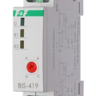 Реле импульсное BIS-419 (4 функции управление двумя нагрузками монтаж на DIN-рейке 230В 16А 2NO/NC IP20) F&F EA01.005.012