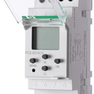 Реле времени PCZ-531A10 6А 85-265В AC/DC 1NO IP20 1-10В/30мА 2мод. 1 канал аналог. выход; программирован. изменения у...