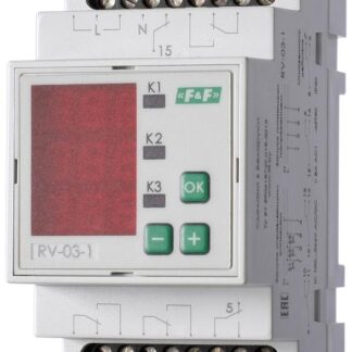 Реле времени RV-03-1 4х8А 100-264В AC/DC 4NO/NC IP20 многофункц. 3-х канал. 9 режимов работы с входами START диапазон...