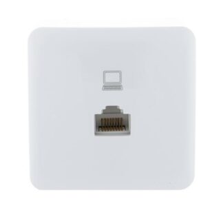 Розетка компьютерная 1-м ОП Viola RJ45 бел. LEZARD 751-0200-139