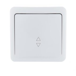Переключатель проходной 1-кл. 1п ОП Viola 10А IP20 бел. LEZARD 751-0200-105