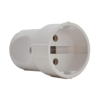 Розетка штепсельная Accessories без заземл. бел. LEZARD 715-1600-606W
