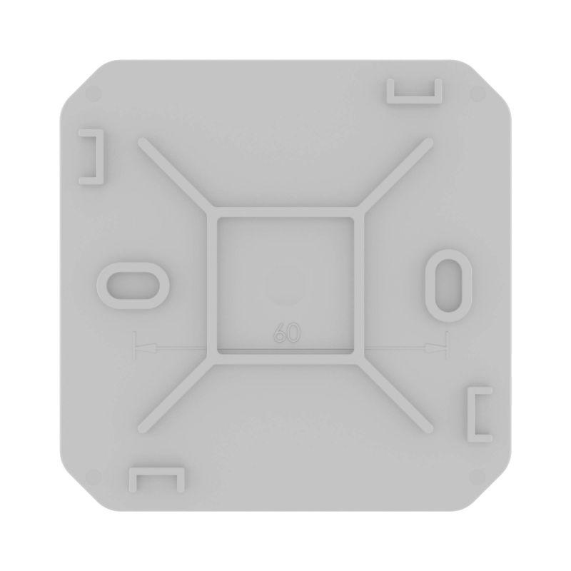 Коробка ответвительная с 8+2 кабельными вводами d20/20мм IP55 85х85х40мм DKC 53785