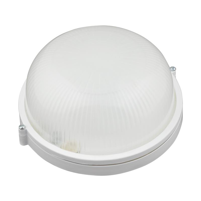 Светильник светодиодный ULW-K21A 8W/6000K IP54 White 8Вт 6000К d188мм промышленный накладной опал. рассеив. бел. Unie...