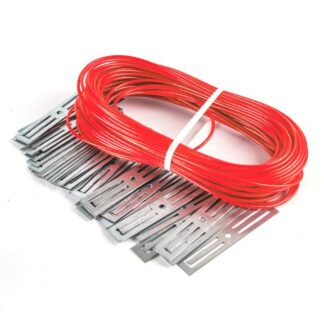 Комплект крепежа в водосточную трубу в 2 нитки 20м (трос+крепежи) Extherm DRAIN/2