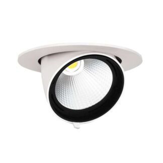 Светильник светодиодный PLED DL4 WH Downlight 40Вт 4000К IP40 24град. ДВО встраив. поворотн. Pro+ JazzWay 5021921