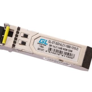 Модуль SFP WDM 1.25Гбит/с одно волокно SM LC Tx:1550/Rx:1310нм DDM 14дБ до 20км NIKOMAX GL-OT-SG14LC1-1550-1310-D