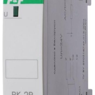 Реле промежуточное PK-2P/48 (48В AC/DC 1 модуль монтаж на DIN-рейке 2х8А 2NO/NC IP20) F&F EA06.001.020