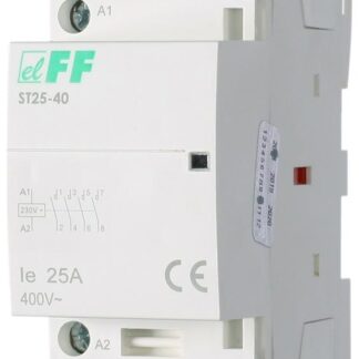 Контактор ST25-40/24 (4NO 4Вт 2модуля монтаж на DIN-рейке 24В AC 25А IP20) F&F EA13.001.018