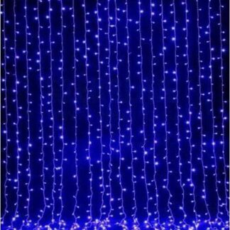 Гирлянда светодиодная "Занавес" 1.5х1.5м 368LED син. ШК SHLights 4690601035509
