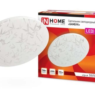 Светильник светодиодный DECO БАМБУК 36Вт 6500К 3240лм 230В 380х55мм IN HOME 4690612025056
