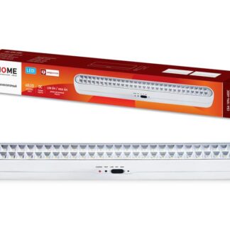 Светильник светодиодный СБА 1094-60DC 60LED 2.2А.ч lithium battery DC аварийный IN HOME 4690612029443