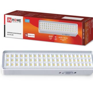 Светильник светодиодный СБА 1096-60DC 60LED 1.5А.ч lithium battery DC аварийный IN HOME 4690612029481