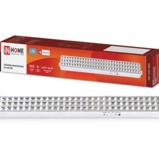 Светильник светодиодный СБА 1098-90DC 90 LED 2.2А.ч lithium battery DC аварийный IN HOME 4690612029535