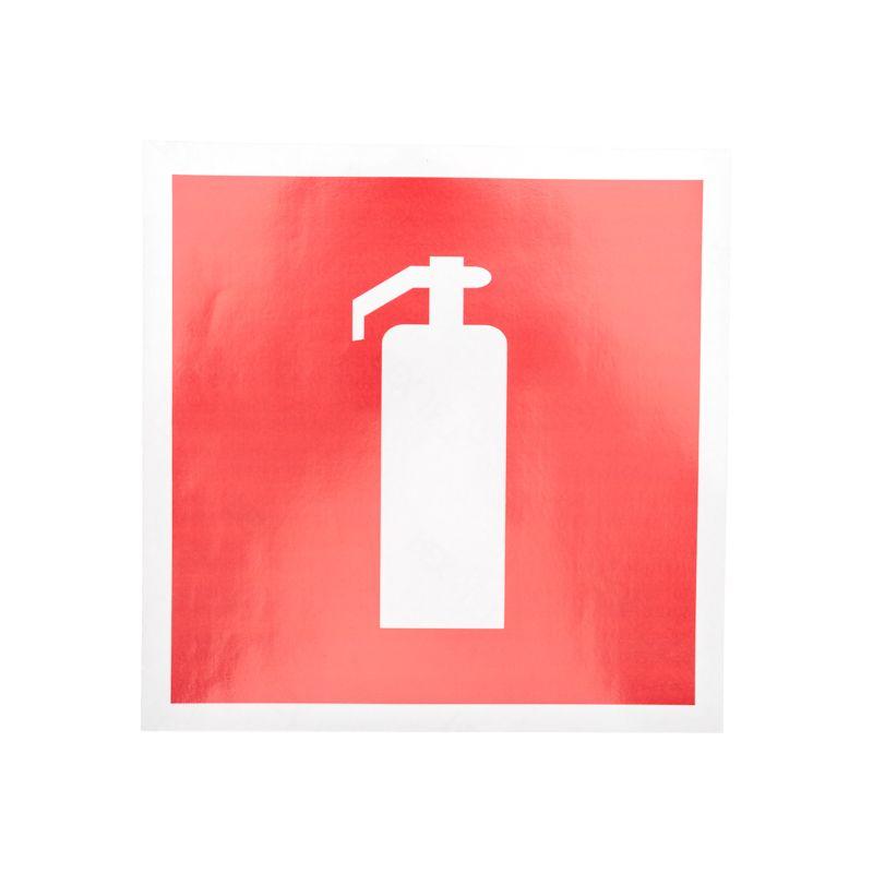 Наклейка знак пожарной безопасности "Огнетушитель" 200х200мм Rexant 56-0051