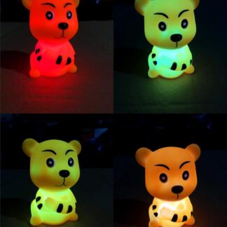 Фигура светодиодная "Тигр" 8х7см светодиод RGB переливается разными оттенками элементы питания 3хAG13 (в компл.) КОСМОС KOCNL-EL106(2022)