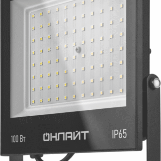 Прожектор светодиодный 61 947 OFL-100-4K-BL-IP65-LED 100Вт 4000К IP65 8000лм черн. ОНЛАЙТ 61947