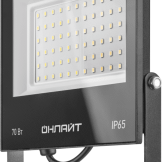 Прожектор светодиодный 61 950 OFL-70-6K-BL-IP65-LED 70Вт 6000К IP65 5600лм черн. ОНЛАЙТ 61950