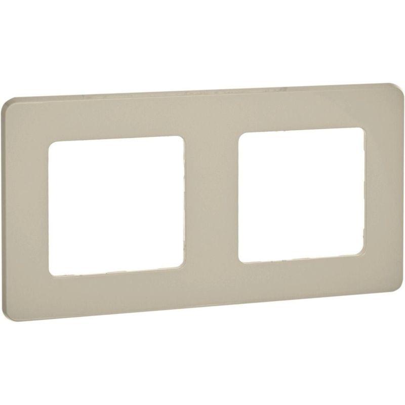 Рамка 2-м Inspiria сл. кость IEK 673941