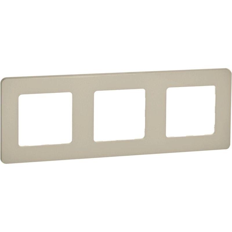 Рамка 3-м Inspiria сл. кость IEK 673951