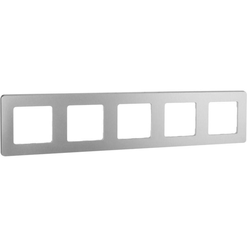 Рамка 5-м Inspiria алюм. IEK 673972