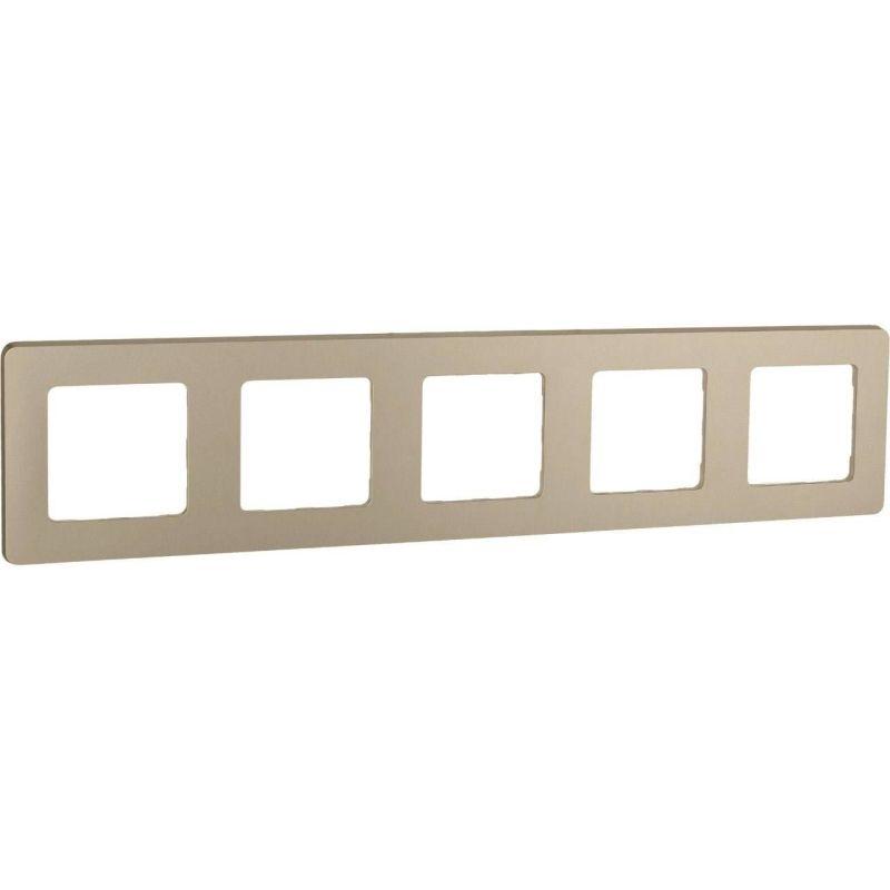 Рамка 5-м Inspiria шампань IEK 673978