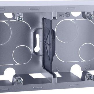 Коробка 2-м ОП Inspiria алюм. IEK 673992