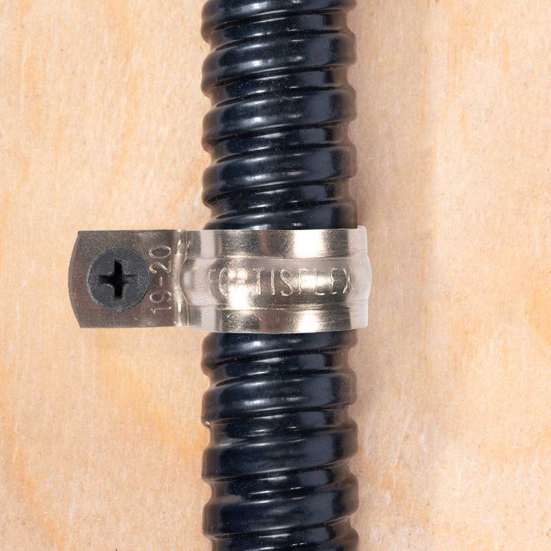 Скоба СМО(INOX) метал. 16-17 (уп.20шт) Fortisflex 80129