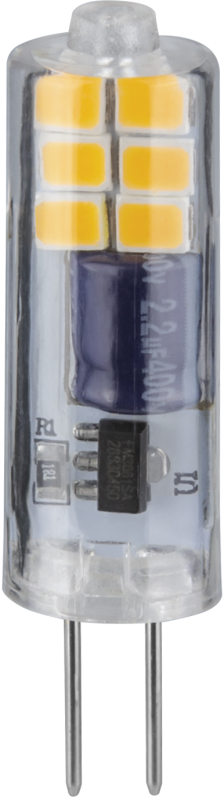 Лампа светодиодная 80 245 NLL-S-G4-2.5-230-3K-NF прозрачная 3000К тепл. бел. 170лм 220-240В без пульсаций Navigator 8...