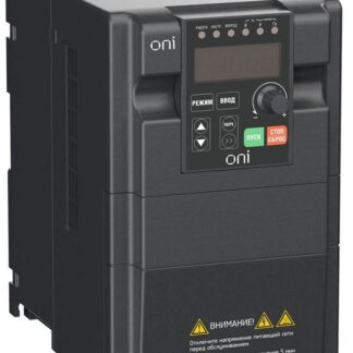 Преобразователь частоты A150 380В 3ф 2.2кВт 6А встроенный торм. модуль ONI A150-33-22NT
