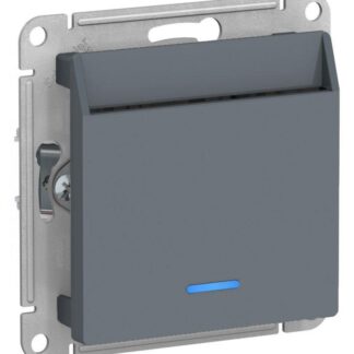 Выключатель карточный СП AtlasDesign 10А IP20 без задержки времени механизм грифель SE ATN000767