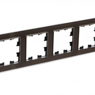 Рамка 4-м AtlasDesign Nature стекло мокко SE ATN320604