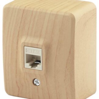 Розетка компьютерная ОП Эксперт RJ45 11-3203-11 IP20 сосна Эра Б0020732