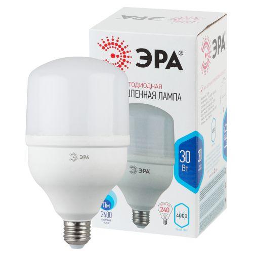 Лампа светодиодная высокомощная STD LED POWER T100-30W-4000-E27 30Вт T100 колокол 4000К нейтр. бел. E27 2400лм Эра Б0...