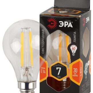 Лампа светодиодная филаментная F-LED P45-7w-827-E14 Эра Б0027946