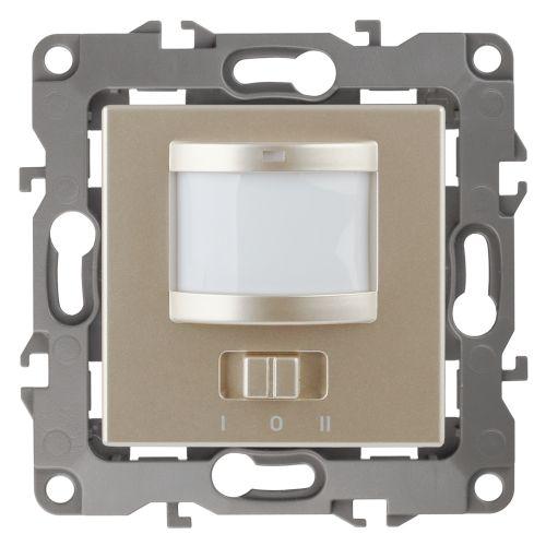 Датчик движения 12-4103-04 2-проводной 180-250В 200Вт шампань ЭРА Б0031254