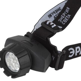 Фонарь GB-604 налобный 18хLED 3хAAA 4 реж. черн. блист. ЭРА Б0031384