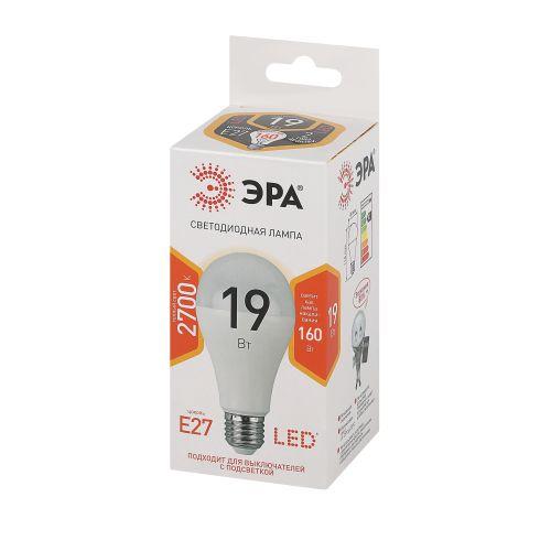 Лампа светодиодная A65-19W-827-E27 грушевидная 1520лм ЭРА Б0031702