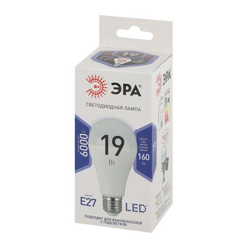 Лампа светодиодная A65-19W-860-E27 грушевидная 1520лм ЭРА Б0031704