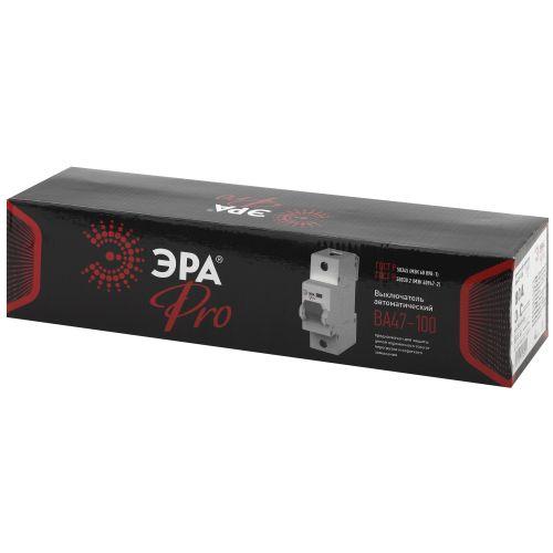 Выключатель автоматический модульный 3п C 80А ВА47-100 Pro NO-901-33 ЭРА Б0031794