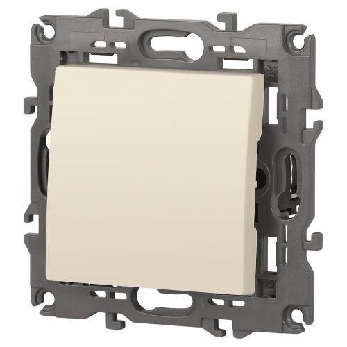 Выключатель 1-кл. СП Elegance 14-1101-02 10А IP20 250В 10AX механизм сл. кость Эра Б0034208