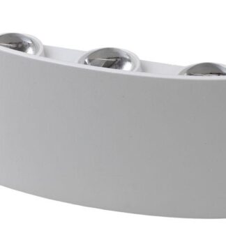 Светильник WL12 WH декор. подсветка светодиод. 6х1Вт IP54 бел. ЭРА Б0034610