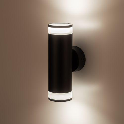 Светильник WL30 GU10 BK декор. подсветка ЭРАБ0049016