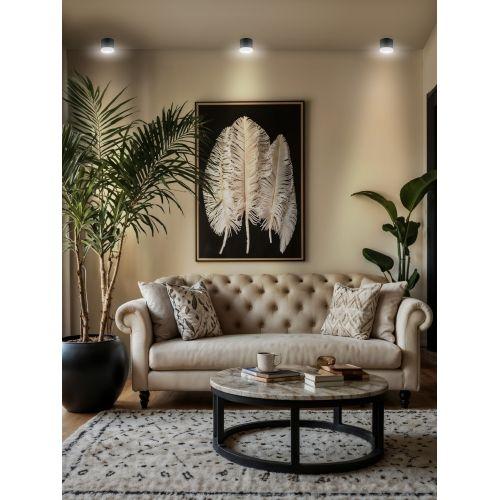 Светильник накладной под GX53 OL17 GX53 BK ЭРА Б0049028