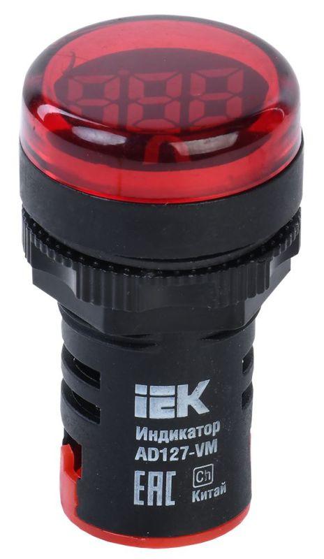 Индикатор значения напряжения AD127-VM KARAT IEK BBI40-VM